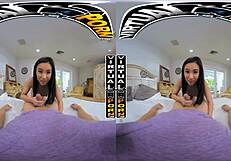 Enjoy the first set of virtual blowjobs starring porn stars Selina Moon, Clara Trinity, Kimmy Kimm, and other