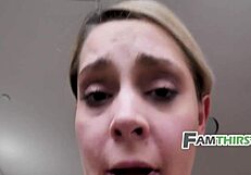 Dirty Stepdaughter Aften Opal Gives Stepdad A Hot AF Fuck! Damn!