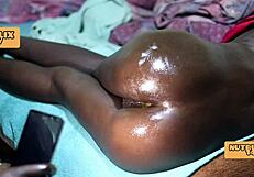 Tiny black girl is almost always hungry for anal