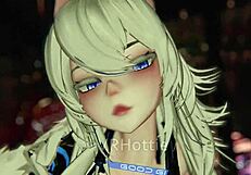 Stripper in VRChat whines provocatively and mimics stripping and dancing on a man’s lap