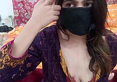 Lovers of intimate scenes on the social media platform were treated with some hot and wet scenes by Sobia Nasir, a Para Psychologist, in a WhatsApp video call with one of her male clients