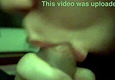 Sex on the mouth and on the breasts in a hot threesome