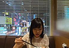 Yukina Acting somehow cute harassing a lucky dude in homemade video