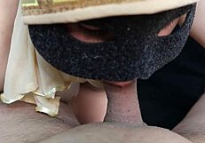 Arabian Muslim Woman Gets a Massive Cock in Her Tight Ass
