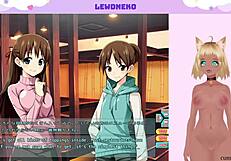 So too, Lewdneko is on the seductive tour throughout Go Go Nippon with the climax on part 4