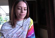 A young red headed lady Laya Rae and Alex Adams get into a conversation about an idea that would not consider a traditional business