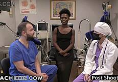 Doctor Tampa’s Hitachi magic wand orgasm for freshman Rina Arem at physical 4 in Florida…