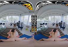 Here, is Milan’s hot filmed experience with a VR step-sister scenario