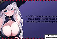 Japanese anime hentai porn game of imprisoned sex witches