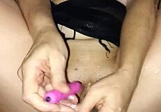 Loud squirting MILF receives that big ass and pussy pounded with toys in a hardcore scene