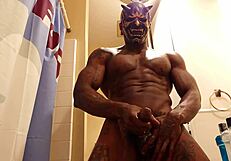 Worshiping the big black hairy cock of…Hallelujah Johnson