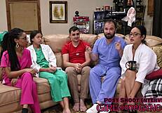 As usual, the 18-year-old porn star known as Aria Nicole went to her annual check-up by Dr. Tampa, girlsgonegynocom