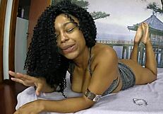 Vicky Menage strips for the first time in her pornography career