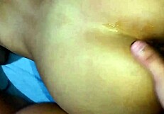 Two girls, one happy guy: Hard sex and screaming