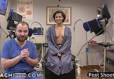 Wyatt’s Hitachi wand action on prison fantasy with Dr Tampa