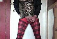 Gay porn: Bisexually conditioned crossdresser makes his gay partner beg for it and cum to it
