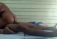 Everbest Handjob with Ex-BF Riding Hard in Homemade Sex Clip.