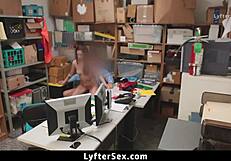 Sexual harassment sees an innocent teen getting arrested for stealing lingerie at Workplace and punished on lyftersex