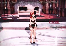 We present to you the Neo animation inspired by the sensual aspect of RWBY