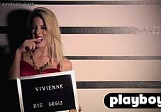 More than hot blonde supremely sensual pictures of her and her stunning bisexual girlfriend, mixed with adult movie scenes