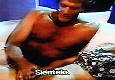 Sexual incentive with the charming handsome man Randy West in classic XXX video