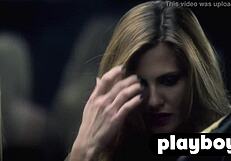 More than hot blonde supremely sensual pictures of her and her stunning bisexual girlfriend, mixed with adult movie scenes