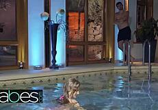 The intense encounter the two have with Kristof and Cale in the pool – Tatum and Tiffany