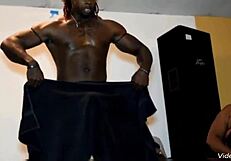 Male strippers show their assets and skills as straight men