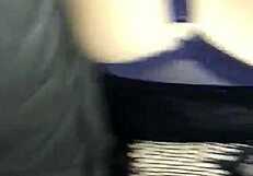 Blindfolded and bent over: A BDSM doggy fuck with an ex