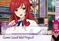 Lewd Idol Project vol 1 part 3 Lewdneko's seductive journey's