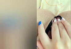 Fresh-faced, young, cute,796 19 year old woman captured on film while masturbating