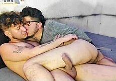Gay blowjob fun with a tanned stud in Colombia