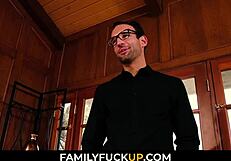 FamilyFuckUp Com - Supportive Stepdad Spoils Ebony Stepdaughter With Big Cock
