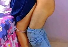 Latina teen begs teacher not to take her tight ass at his house