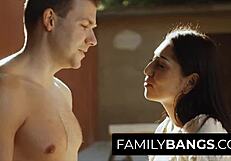 Judy Jolie and Codey Steele's hot encounter in Familybangs.com