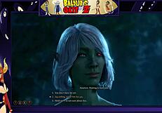 A female Namekian gets fucked in this erotic role play game