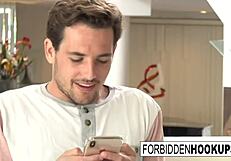 Step-siblings get more than they bargained for with a food delivery