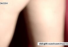 The detailed artistic representation of a young and beautiful woman from the Czech Republic.
