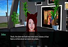 3D animated adult visual novel with ecchi gameplay.