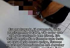 Bruna Silva's hotwife experience - a classic party at a friend's house (subtitled)