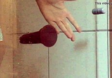 Young gay man’s solo pleasure with a sex toy