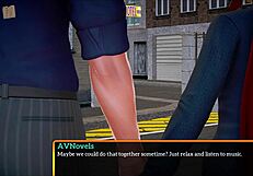 A walkthrough of the erotic game with a redheaded protagonist called Animeteen.