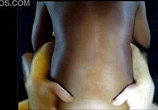 Kats Playhouse presents another hot interracial scene with a black girl and a white guy.