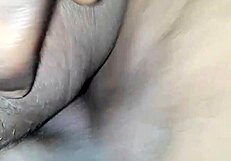 Black man's big dick gets a good drilling by his girlfriend.