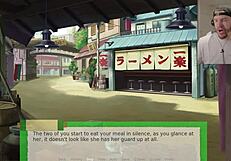 Anko supports Hinata in a hot 3 girl threesome in Jikage: Rising