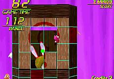 Play the risqué 3D puzzle game Dancing Eyes from Namco