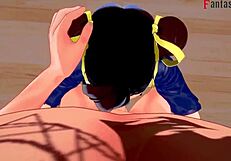 Chun-li gets fucked hard in Street Fighter fantasy