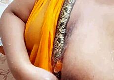 Beautiful Indian woman in a saree