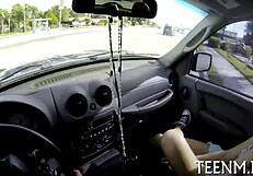 Ava Taylor, 19-year-old, gets into some hot and heavy action