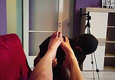 Stockings and bare feet – a worshipful tribute to the female form